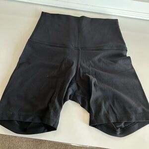 lululemon athletica Black Bike Shorts